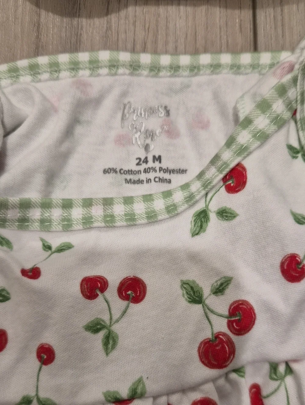 toddler cherry summer outfit